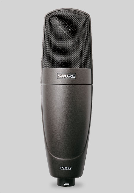 Shure general KSM32/CG Micrófono vocal/instrumental, cardioide.